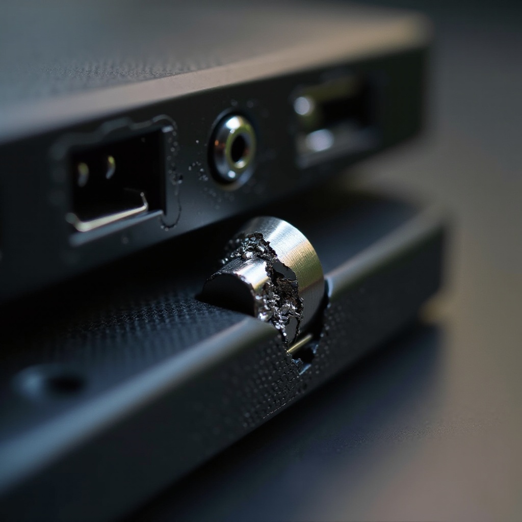 comment retirer une fiche de casque cassée du port audio