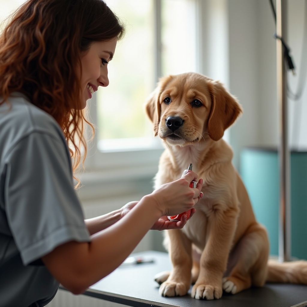 onder welke hoek de hondennagels knippen