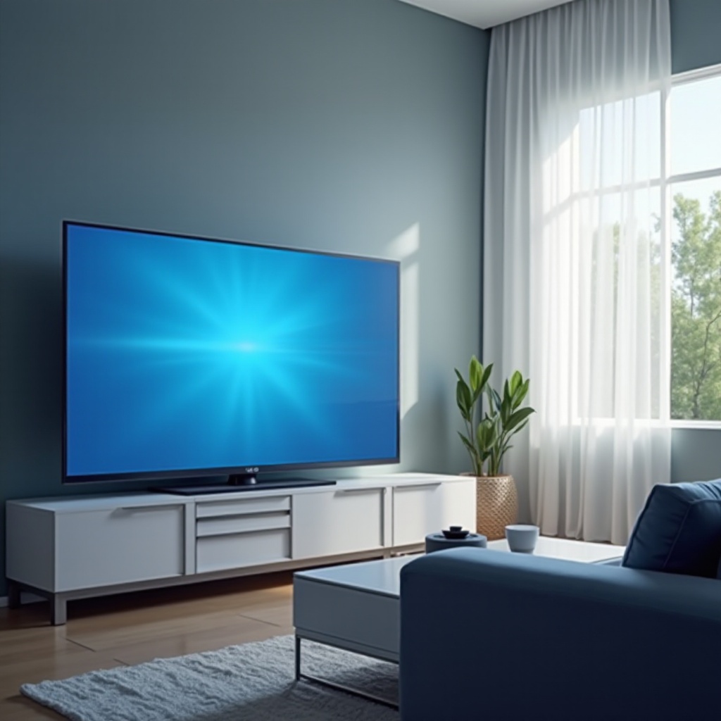 why does my lg tv have a blue tint