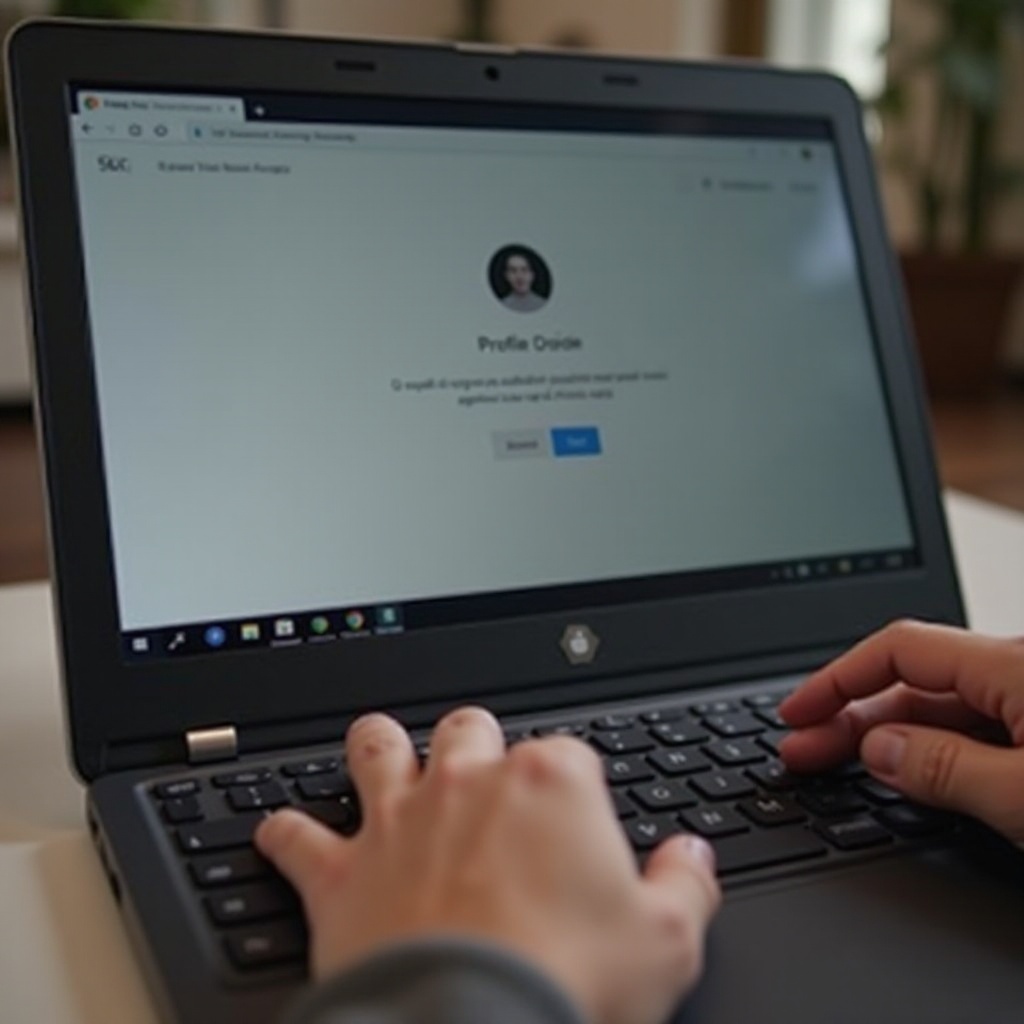 welches Profil verwenden Sie auf dem Chromebook