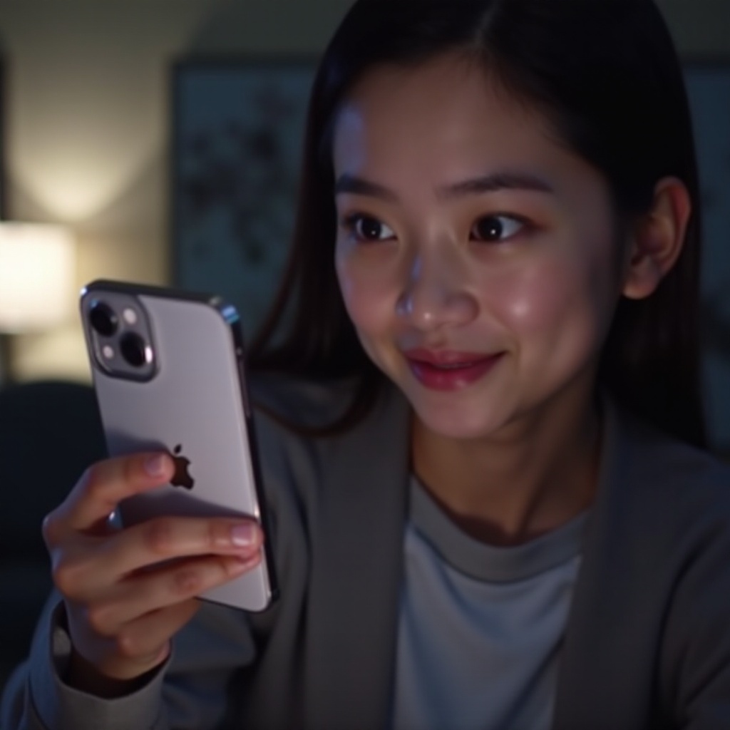 flash de l'iphone désactivé