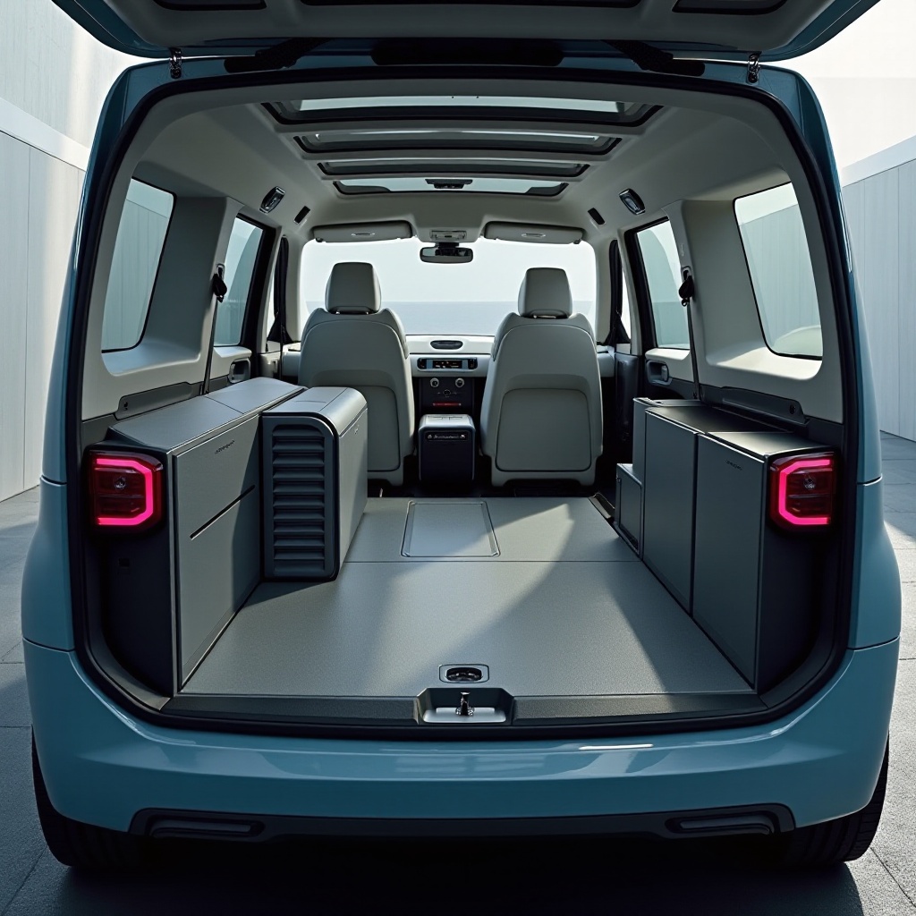 Laderaum des Volkswagen ID Buzz
