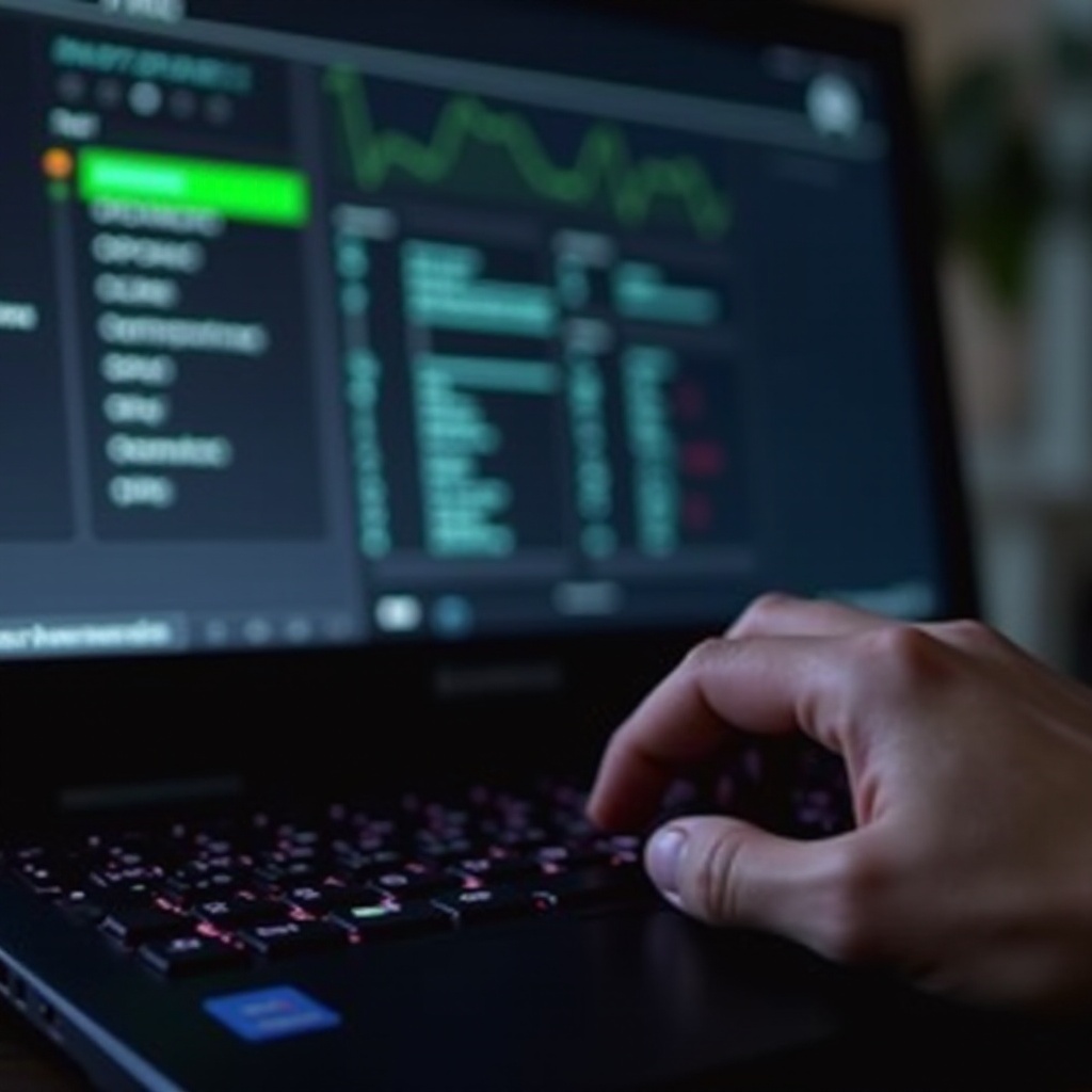 a interface do usuário do laptop Alienware com Windows 11 é muito lenta