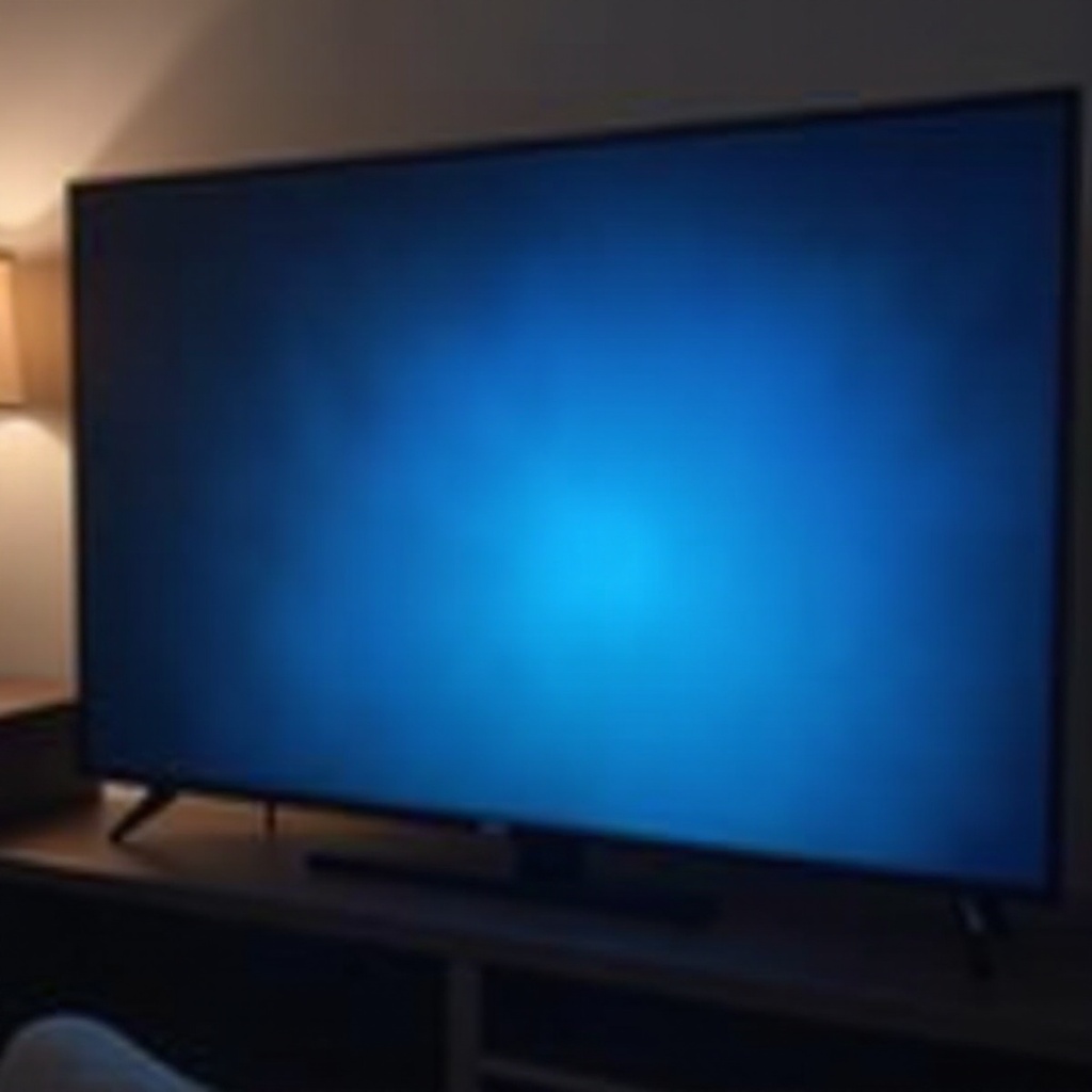 por que a minha TV LG tem um tom azul