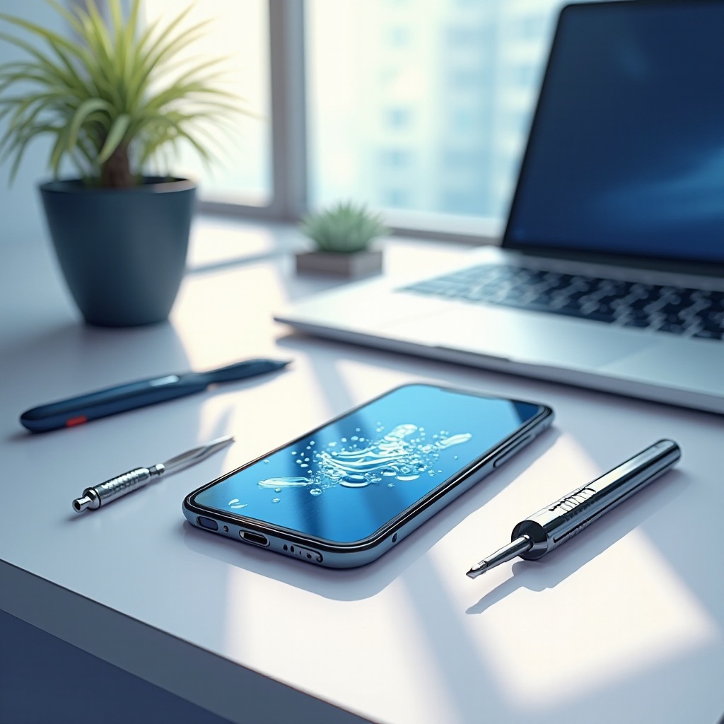 gegevens herstellen van een door water beschadigde telefoon