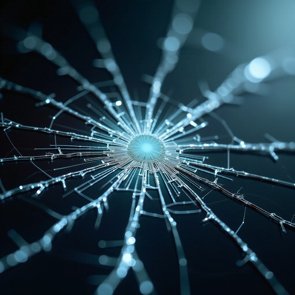 können Sie einen gerissenen LED-Fernseherbildschirm reparieren