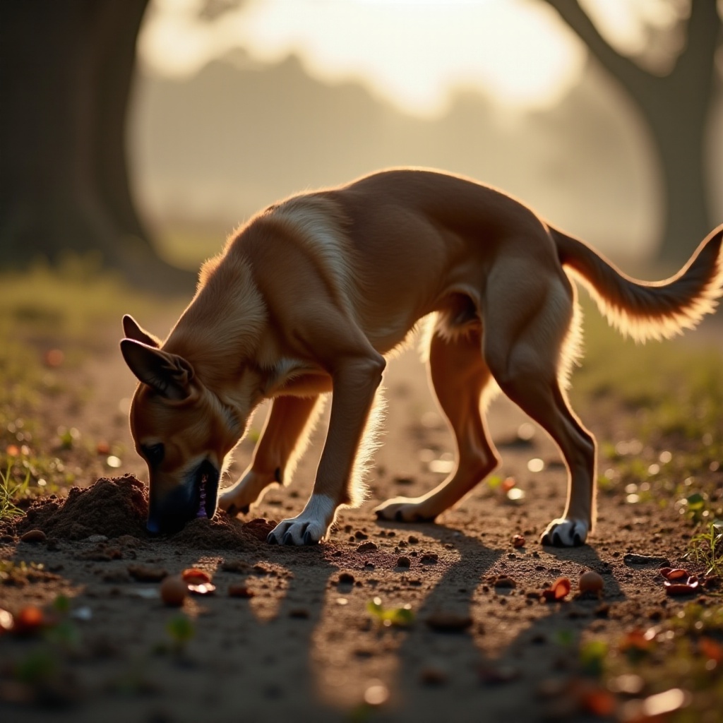 perché i cani coprono i loro escrementi