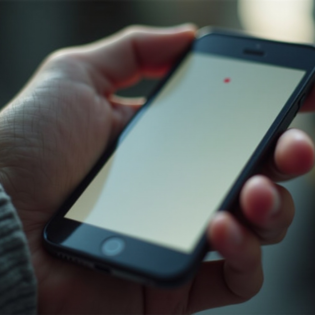 iPhone-Blitz deaktiviert