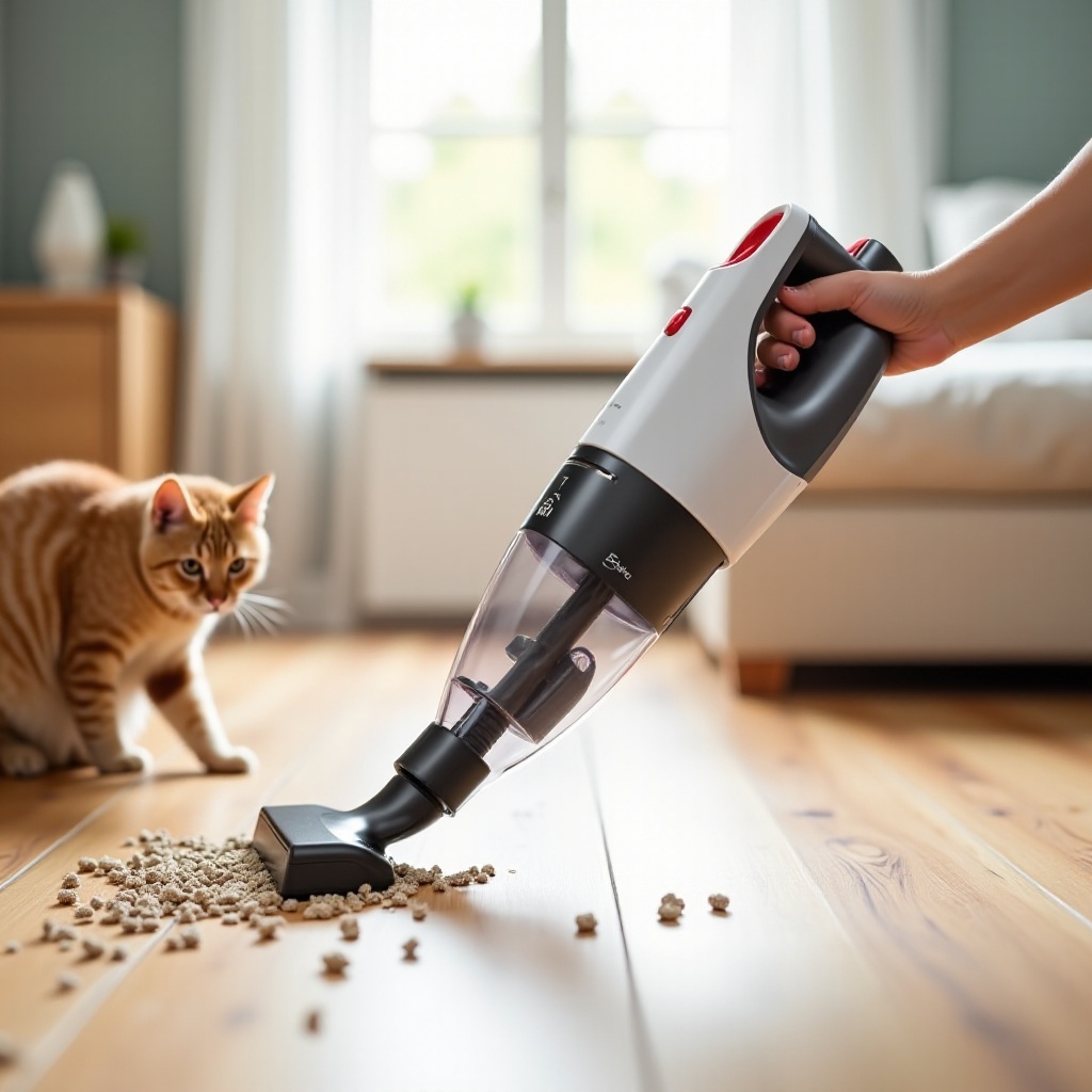 best handheld vacuum for cat litter