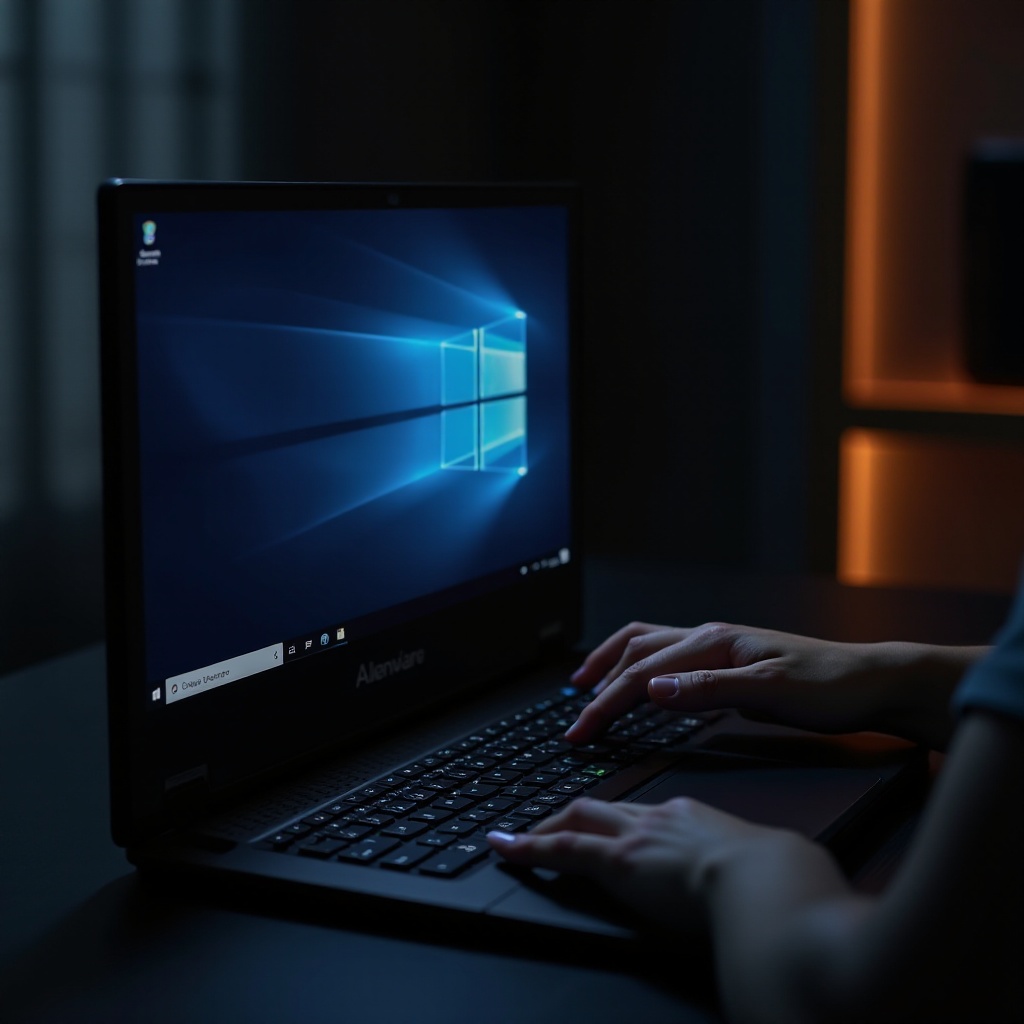 Windows 11 Alienware kannettavan käyttöliittymä on erittäin hidas