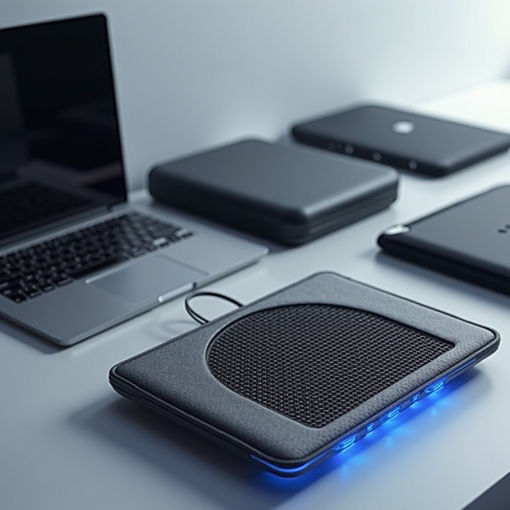 un estuche para computadora portátil interfiere con el sistema de enfriamiento